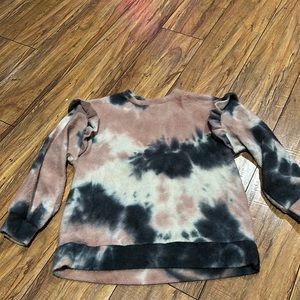 Good Girl soft tie dyed pullover sweatshirt style